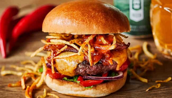 تصویر 1 از خرید و قیمت همبرگر گوشت قرمز + فروش عمده